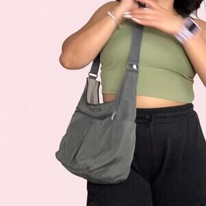 Baggallini Gray Crossbody Shoulder Bag